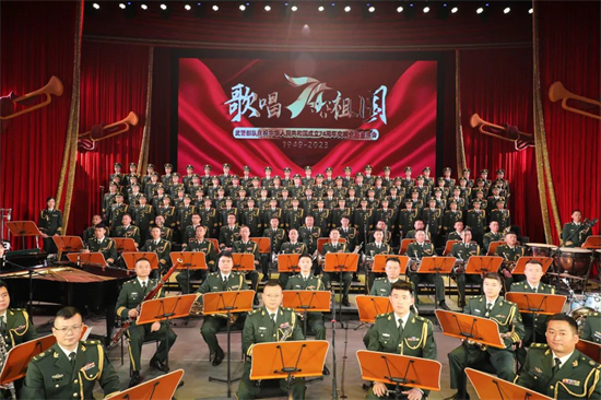 我校音乐学院受邀参加庆祝中华人民共和国成立74周年交响合唱音乐会